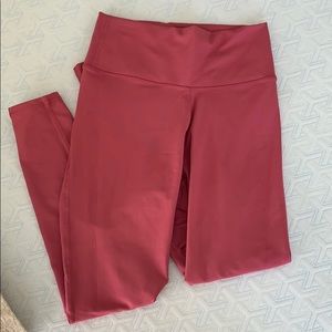 Fabletics 7/8 leggings (pink, small)